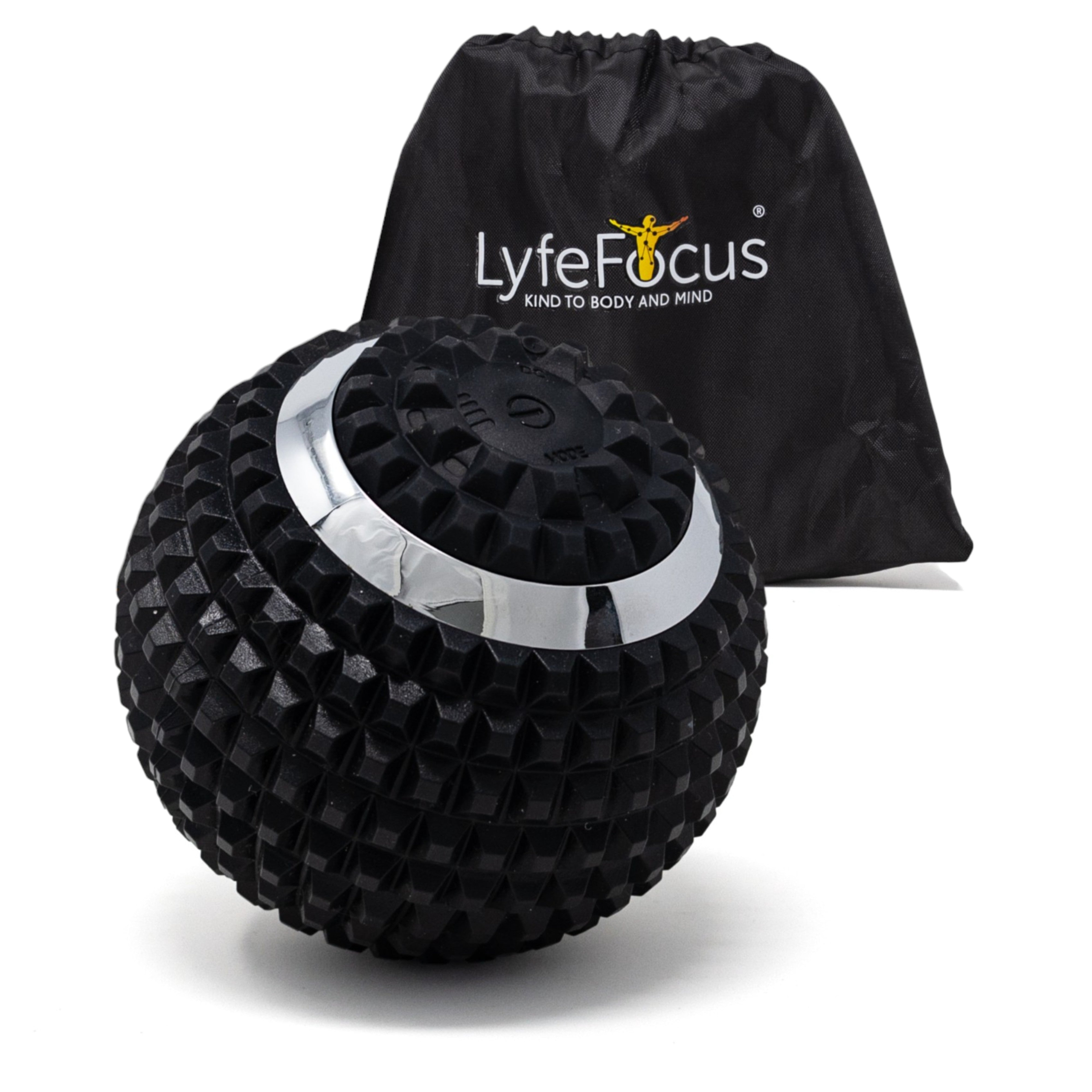 Vibrating Massage Ball (Black)