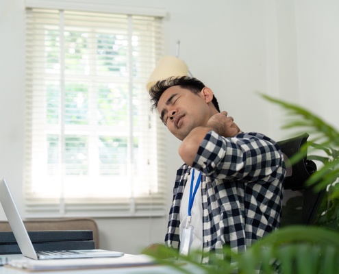 neck stretcher for workplace neck pain relief