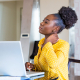 businesswoman shoulder and neck discomfort