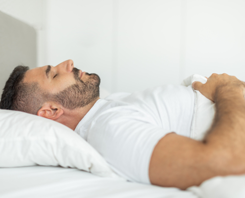 best sleeping position for lower back pain