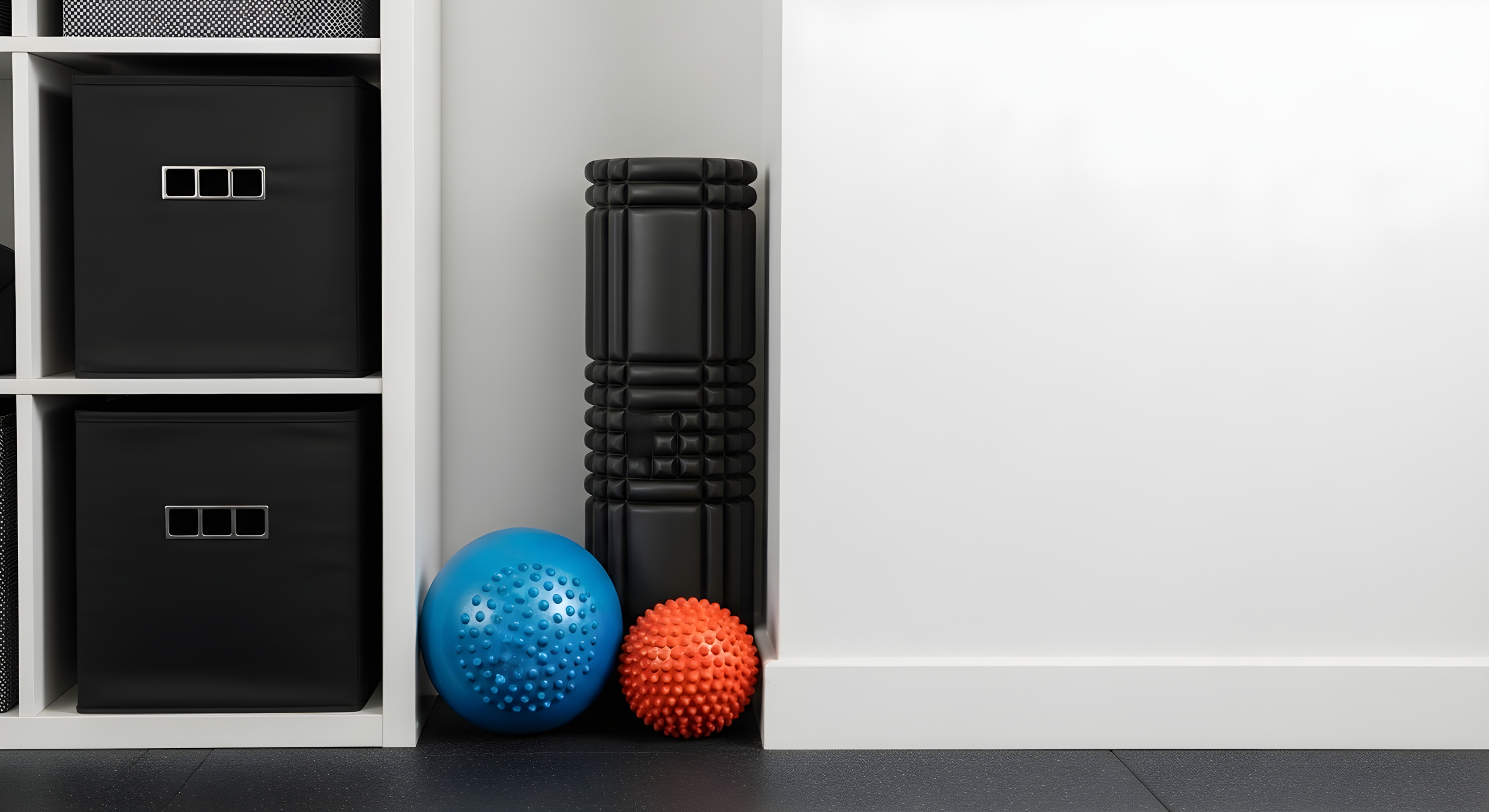 vecteezy recovery concept with buying foam rollers massage balls in home gym 70527414